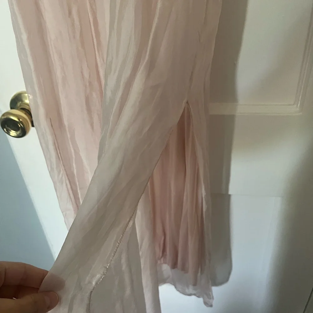 Elegant Pink Maxi Dress - Picture 3 of 5